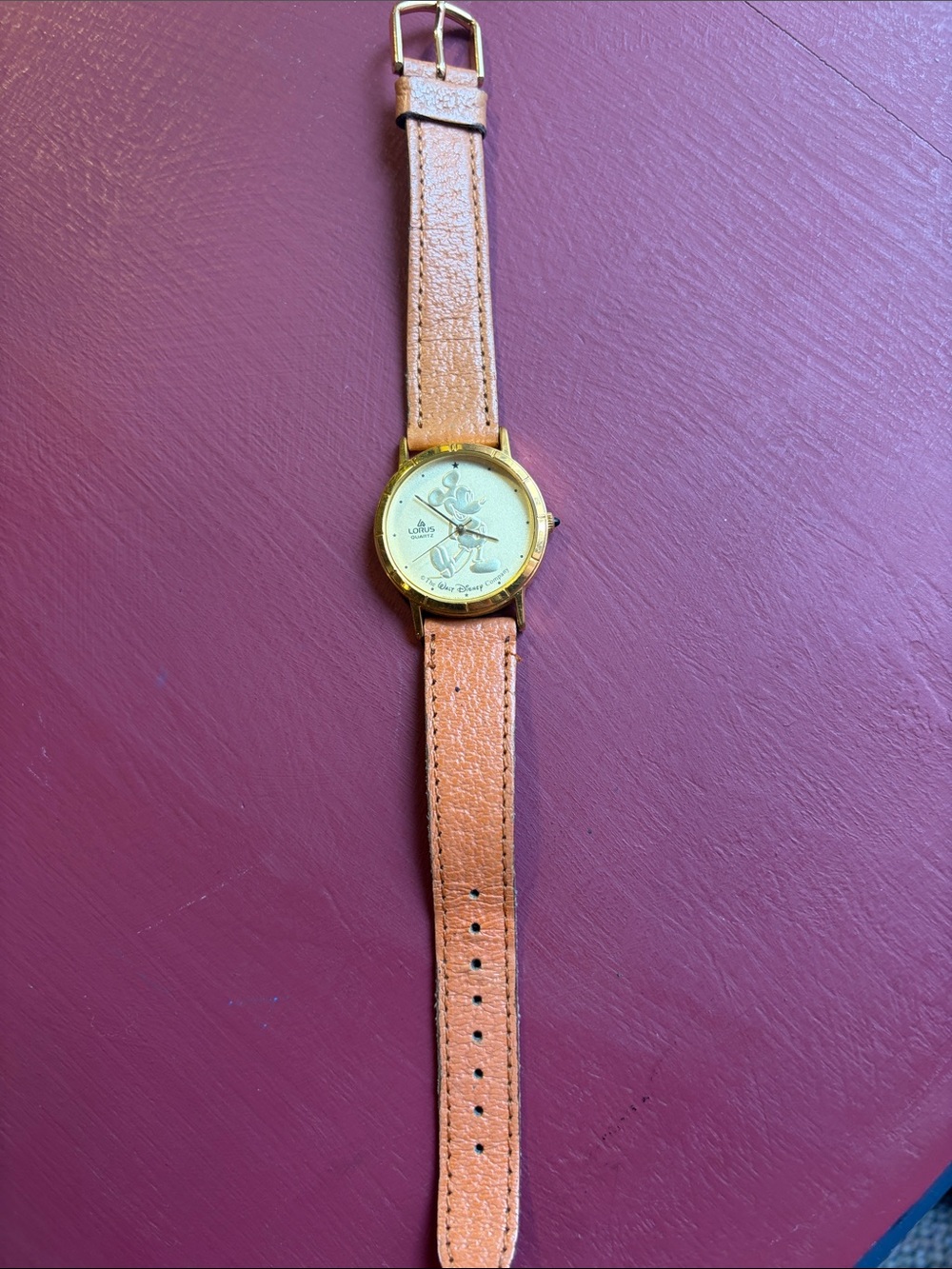 Vintage Mickey Mouse Lorus Watch